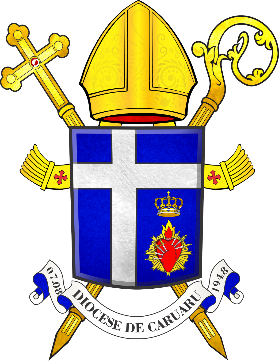 Brasão da Diocese de Caruaru